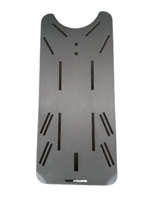 Vintage BCD Aluminum Backplate Long