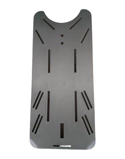 Vintage BCD Aluminum Backplate Long