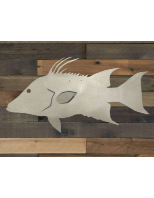 Hogfish Metal Art, NEW